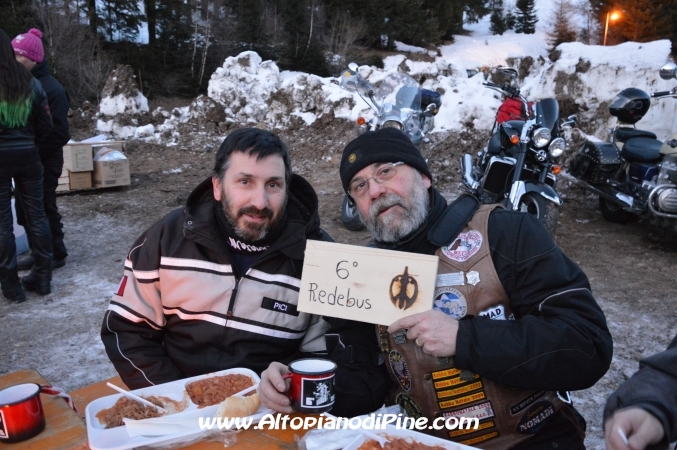 6 motoraduno invernale Warriors Trento - Passo del Redebus 