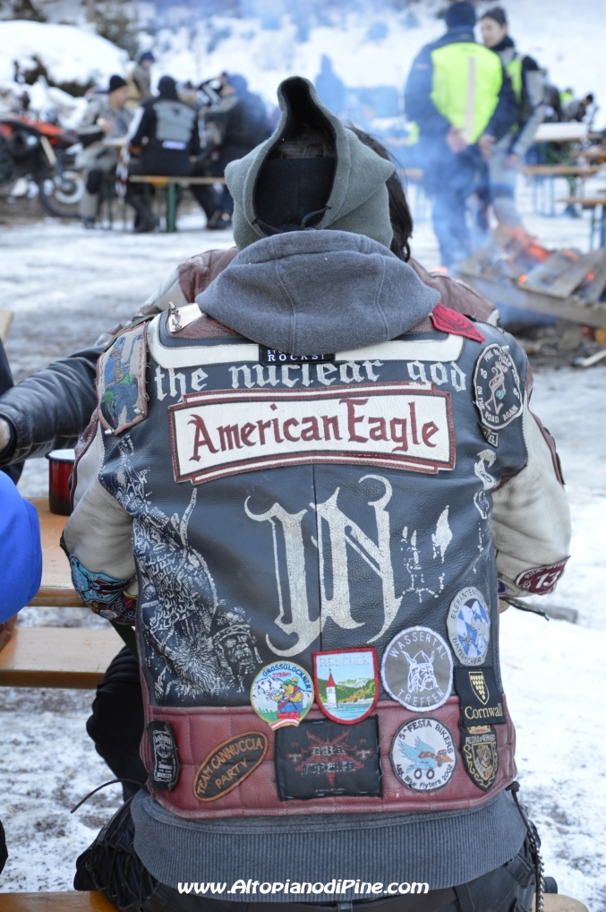 6 motoraduno invernale Warriors Trento - Passo del Redebus 