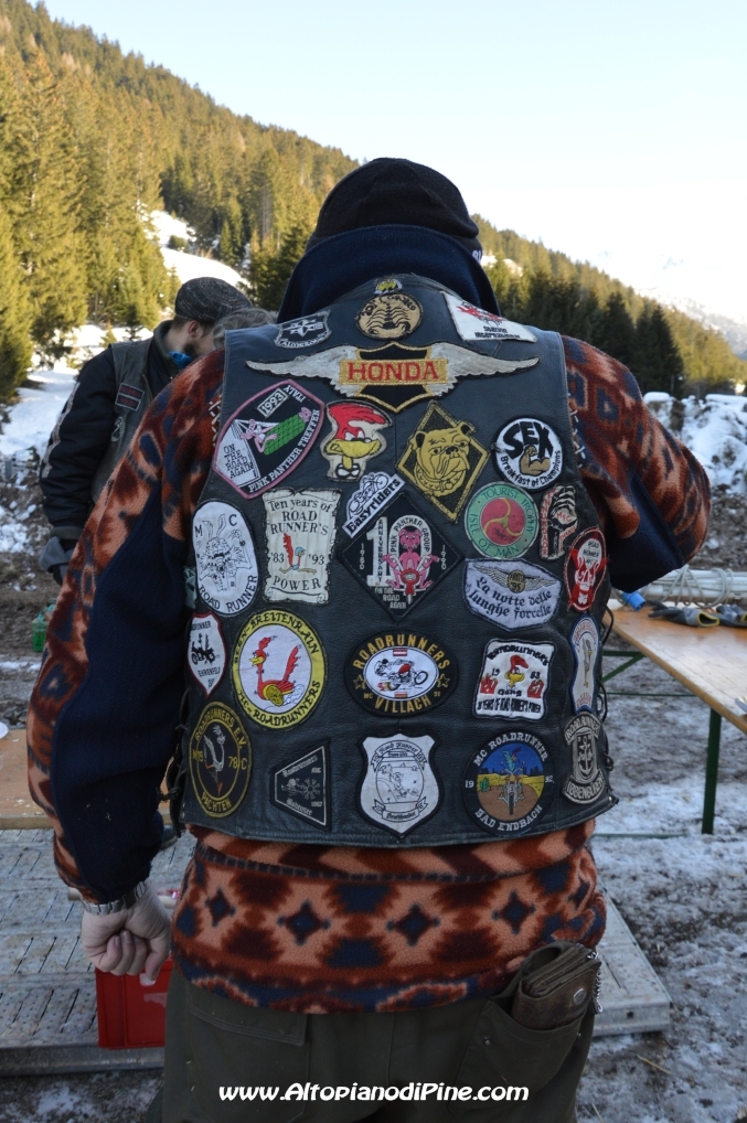 6 motoraduno invernale Warriors Trento - Passo del Redebus 