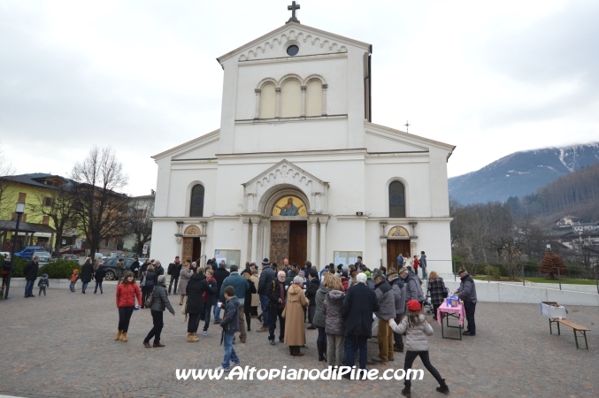 Rinfresco curato dagli Alpini di Baselga