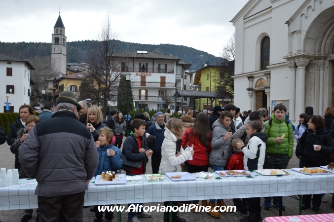 Rinfresco curato dagli Alpini di Baselga