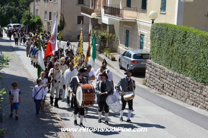 Settimana napoleonica - Baselga di Piné agosto 2014