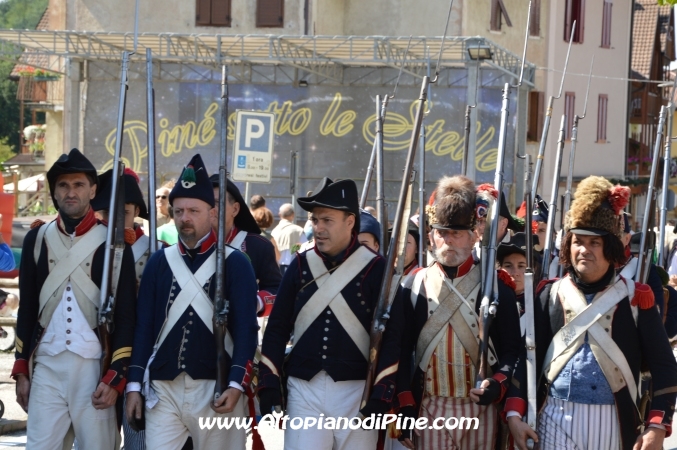 Settimana napoleonica - Baselga di Piné agosto 2014