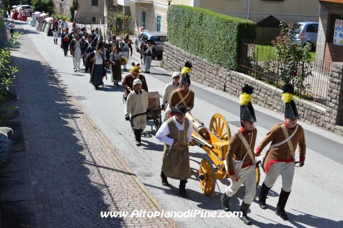 Settimana napoleonica - Baselga di Piné agosto 2014