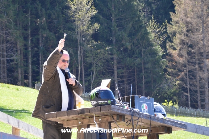 Benedizione dei caschi 2014 Altopiano di Pine'