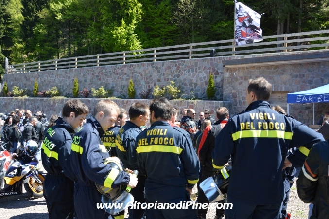 Benedizione dei caschi 2014 Altopiano di Pine'
