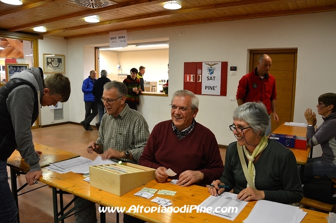 Cena Sociale 50 S.A.T. Piné 2014