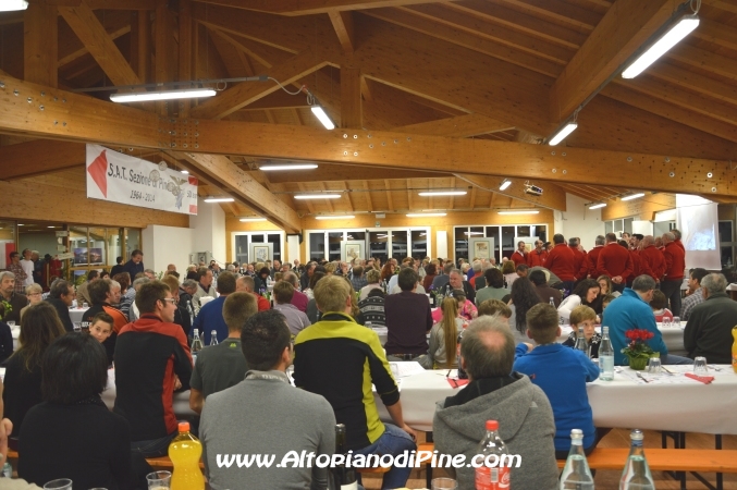 Cena Sociale 50 S.A.T. Piné 2014