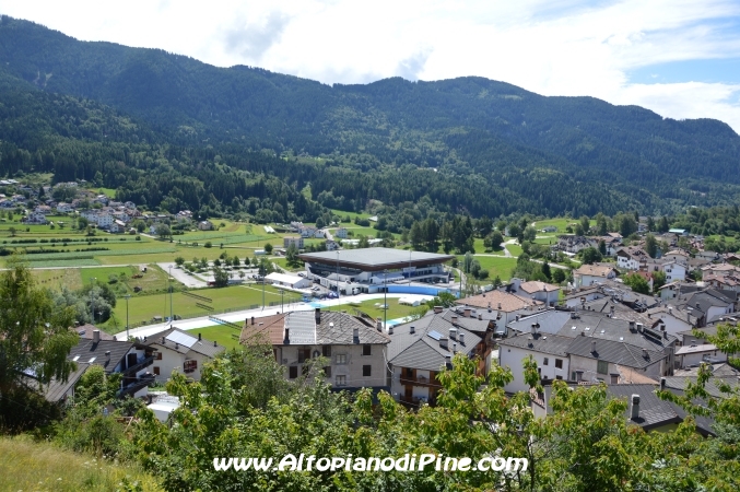 Miola e il campo di gara FITA, tiro alla Targa - Coppa Italia delle Regioni 2014