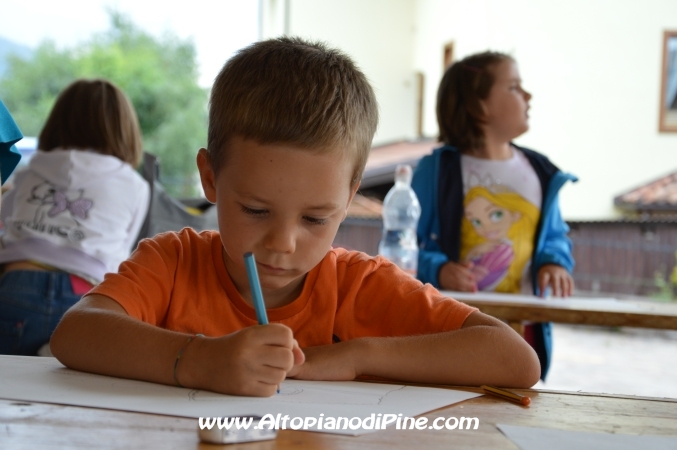 Uno dei piú piccoli in gara - Concorso di Pittura La nostra Chiesa vista con i vostri occhi.
