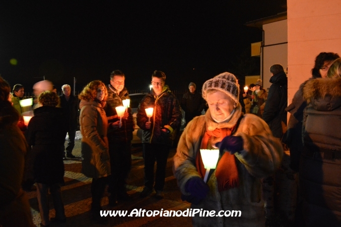 Rosario e fiaccolata di Capodanno 2014