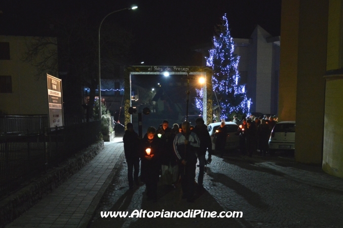 Rosario e fiaccolata di Capodanno 2014