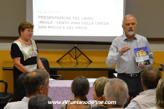 Presentazione del libro 'Miola Cento anni della Chiesa San Rocco e del paese'