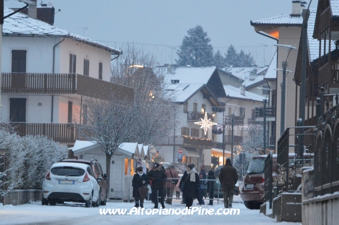Natale in Corso Roma a Baselga di Piné - Gennaio 2014