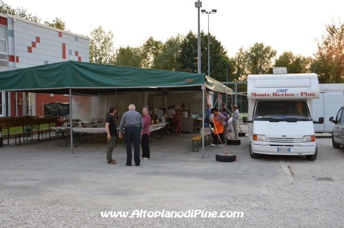 Quinto Vicentino - cena Pellegrinaggio Monte Berico Pin 2014