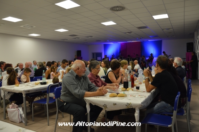 Quinto Vicentino - cena Pellegrinaggio Monte Berico Pin 2014