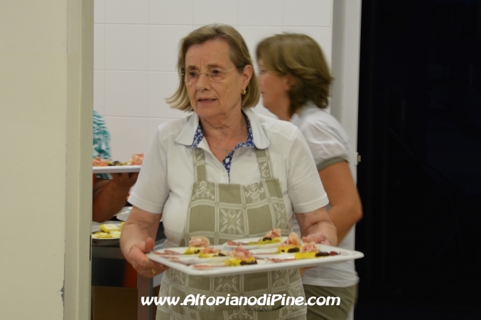 Quinto Vicentino - cena Pellegrinaggio Monte Berico Pin 2014