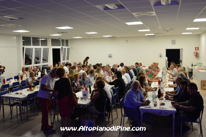 Quinto Vicentino - cena Pellegrinaggio Monte Berico Pin 2014