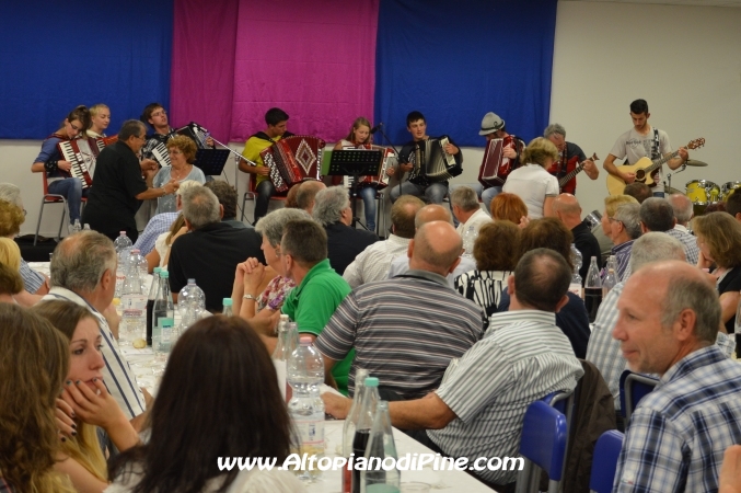 Quinto Vicentino - cena Pellegrinaggio Monte Berico Pin 2014