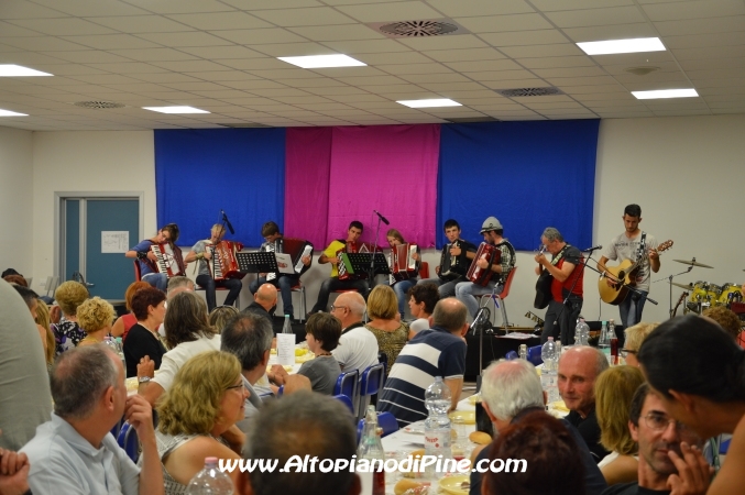 Quinto Vicentino - cena Pellegrinaggio Monte Berico Pin 2014