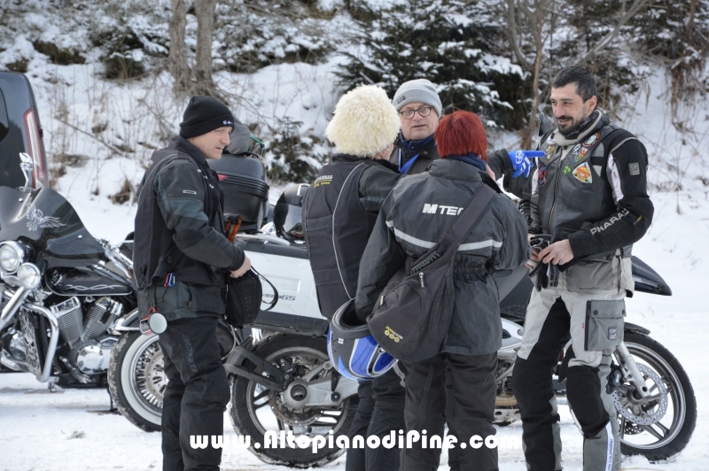 7° motoraduno invernale Warriors Trento - Passo del Redebus