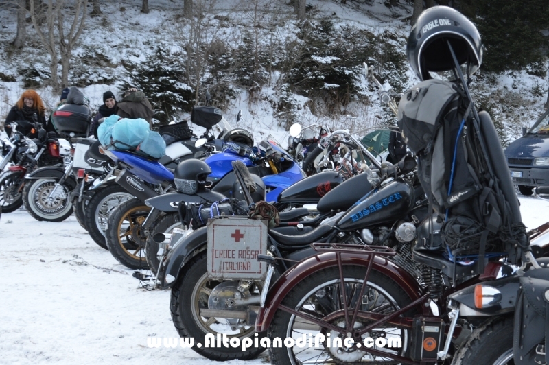 7° motoraduno invernale Warriors Trento - Passo del Redebus