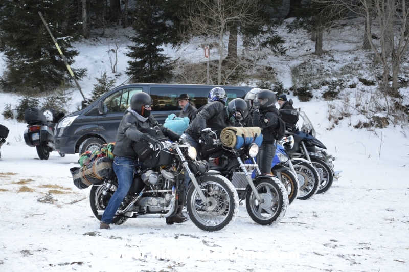 7° motoraduno invernale Warriors Trento - Passo del Redebus