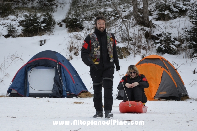 7° motoraduno invernale Warriors Trento - Passo del Redebus