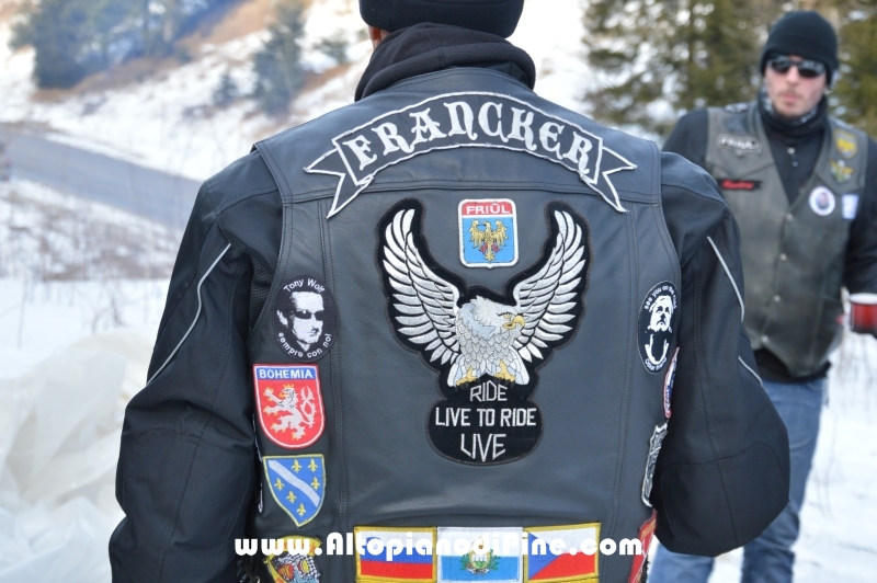 7° motoraduno invernale Warriors Trento - Passo del Redebus