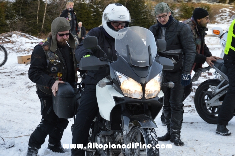 7° motoraduno invernale Warriors Trento - Passo del Redebus