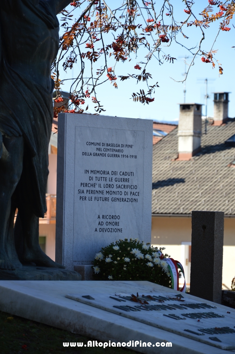Commemorazione Caduti 2015 - Baselga di Piné