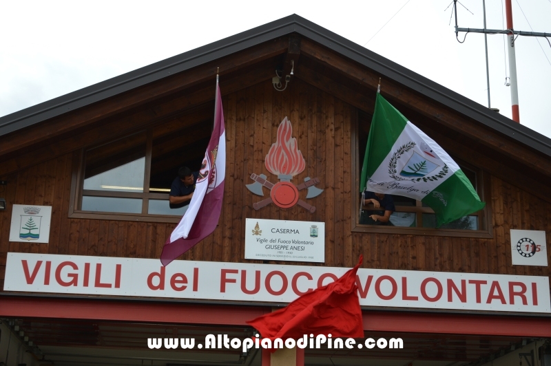 Caserme aperte VVF Baselga di Piné - riparte l'elicottero