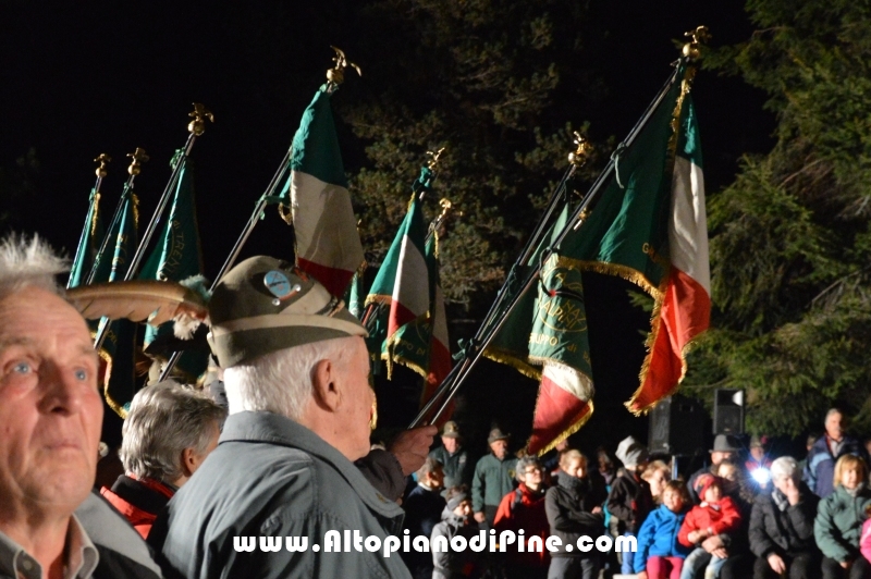 Fiaccolata in onore dei Caduti di tutte le guerre  2015 - Bedollo