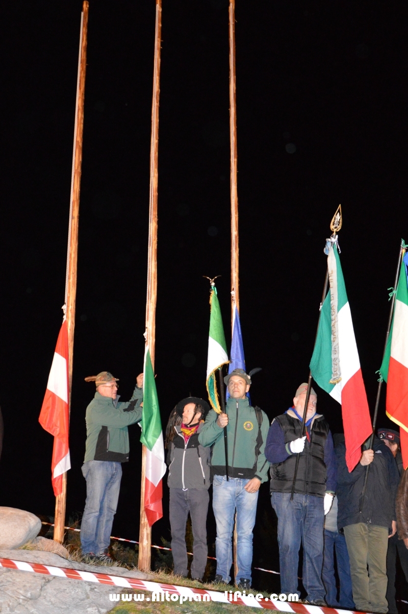 Fiaccolata in onore dei Caduti di tutte le guerre  2015 - Bedollo