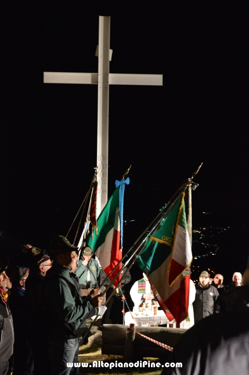 Fiaccolata in onore dei Caduti di tutte le guerre  2015 - Bedollo