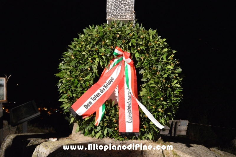 Fiaccolata in onore dei Caduti di tutte le guerre  2015 - Bedollo