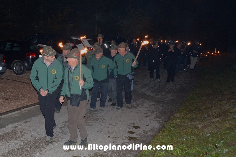 Fiaccolata in onore dei Caduti di tutte le guerre  2015 - Bedollo