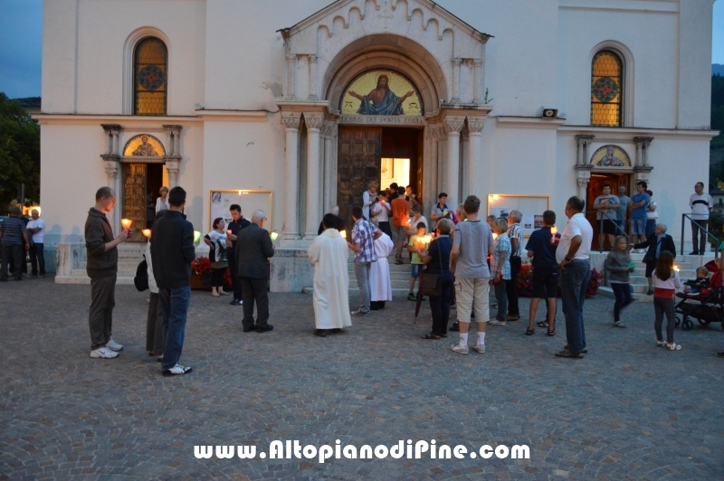 Momenti della fiaccolata