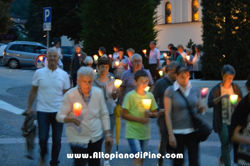 Momenti della fiaccolata