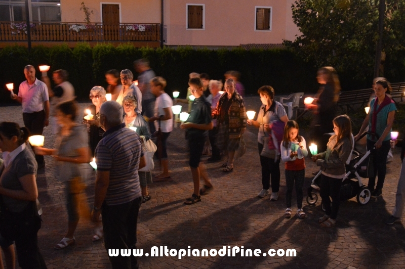 Momenti della fiaccolata