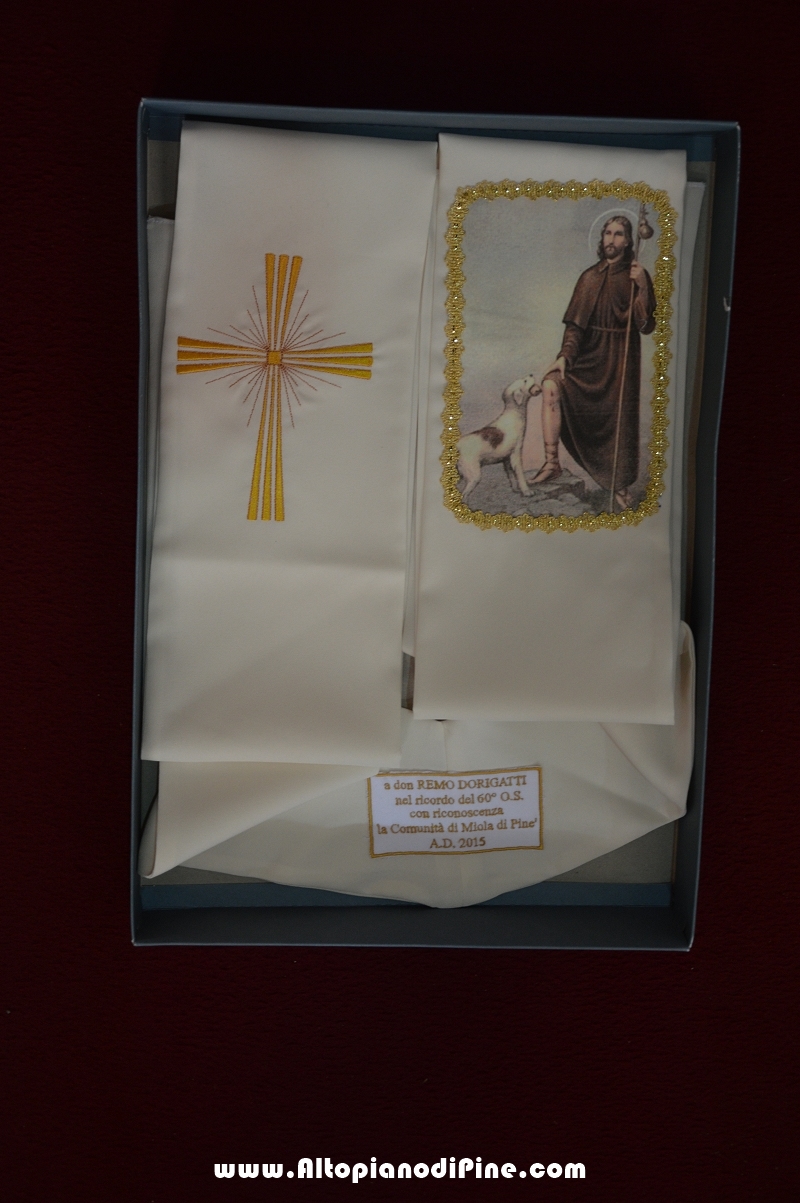 Anniversari di ordinazione sacerdotale - parrocchia di Miola