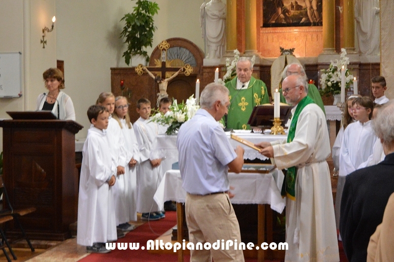 Anniversari di ordinazione sacerdotale - parrocchia di Miola