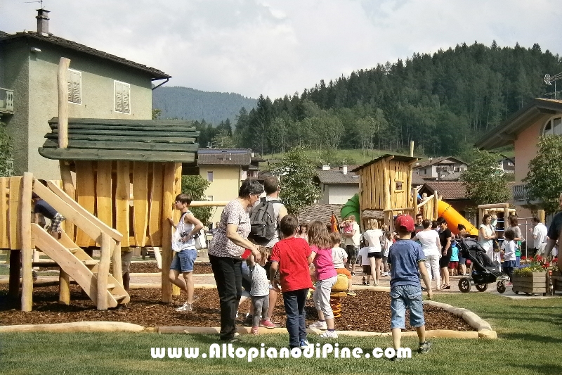 Inaugurazione parco giochi - Baselga di Piné 