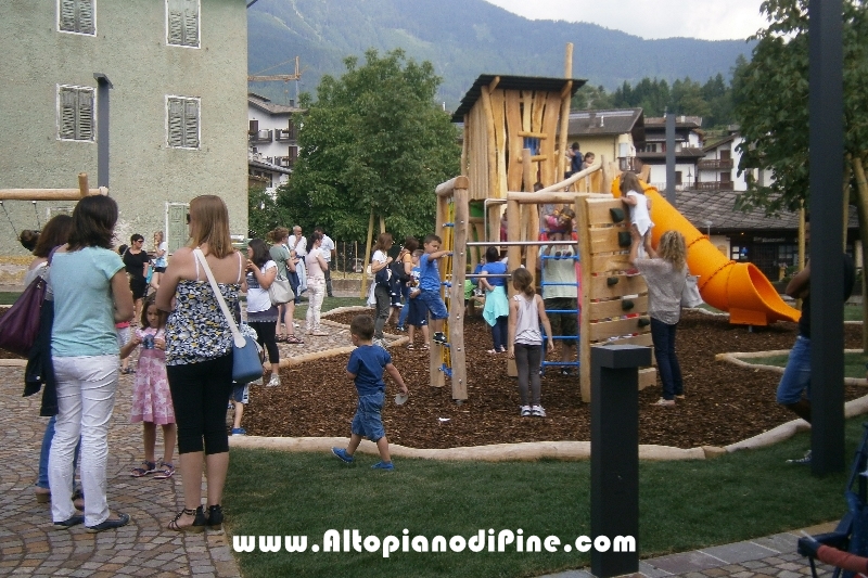 Inaugurazione parco giochi - Baselga di Piné 