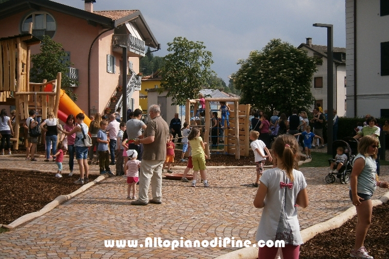 Inaugurazione parco giochi - Baselga di Piné 
