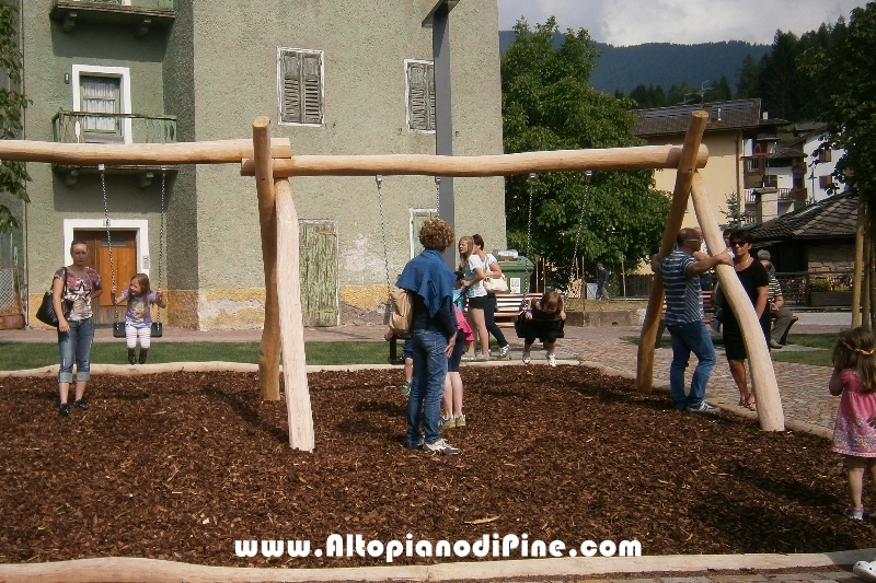 PInaugurazione parco giochi - Baselga di Piné 