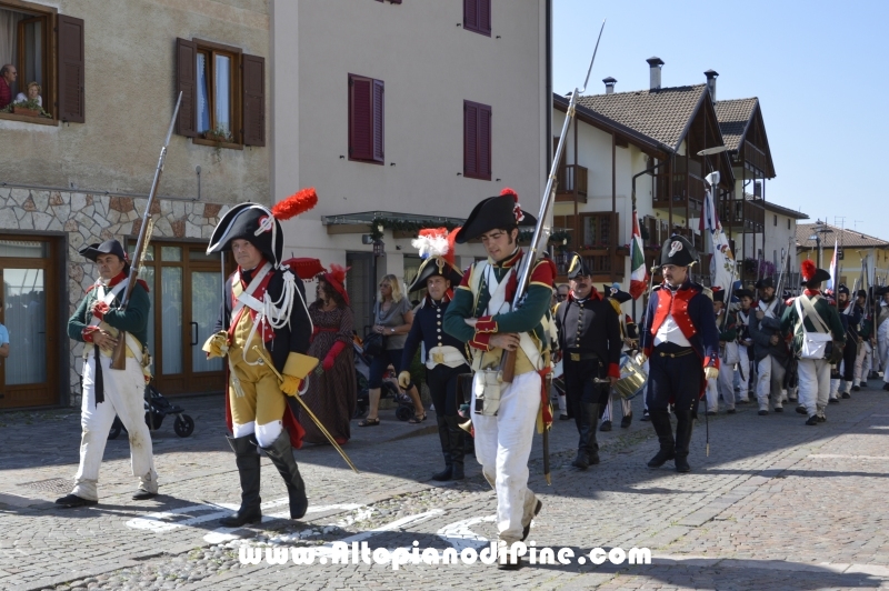 Settimana napoleonica - Baselga di Piné agosto 2016