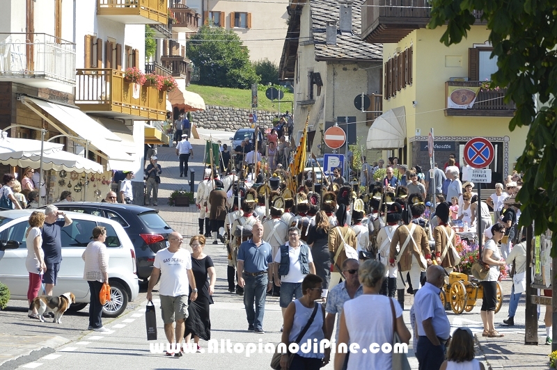 Settimana napoleonica - Baselga di Piné agosto 2016