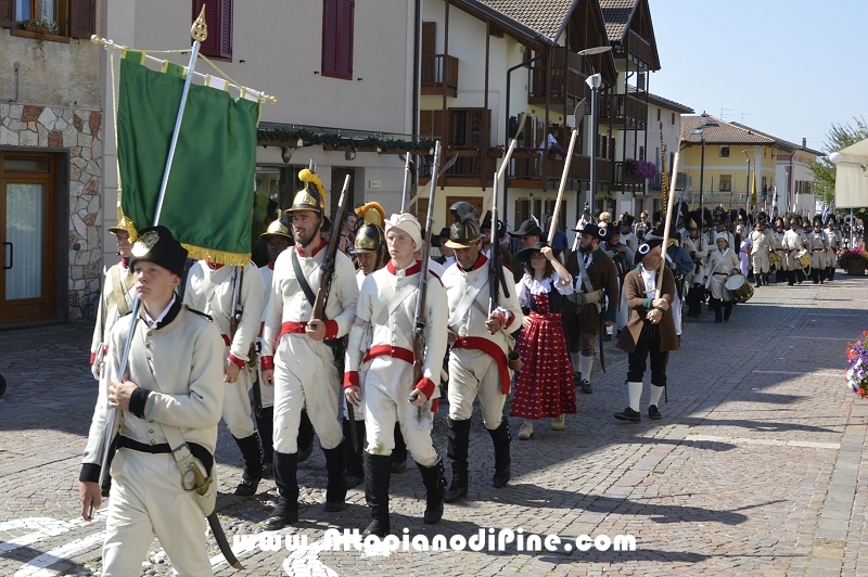 Settimana napoleonica - Baselga di Piné agosto 2016