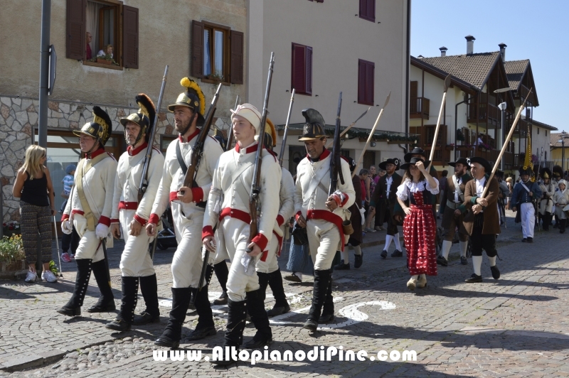 Settimana napoleonica - Baselga di Piné agosto 2016